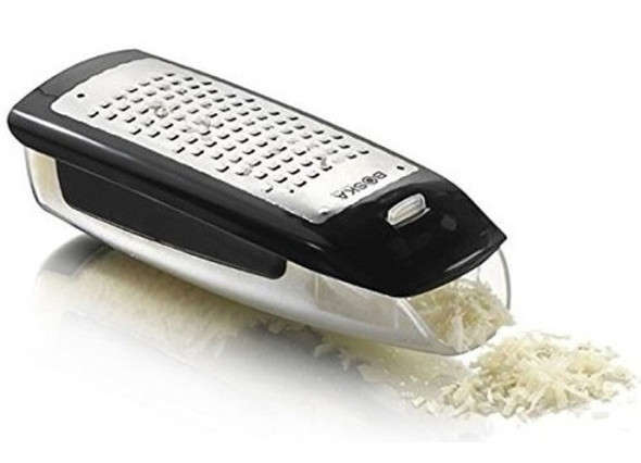 Rallador De Queso Acero Inoxidable Con Recipiente Quesera 0 Rallador De Queso Acero Inoxidable Con Recipiente Quesera 0