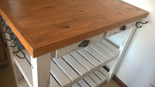 Mesa Isla Barra  Desayunador Cocina 1m X 60 Prof Cuotas 0