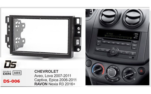 Marco Adaptador Radio Chevrolet Aveo/captiva 7 Pulgadas 1