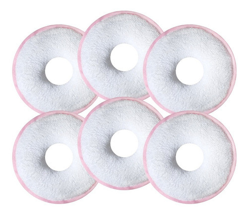 Kit 6 Rosquinhas De Amamentação Absorventes Seios Lavável 0