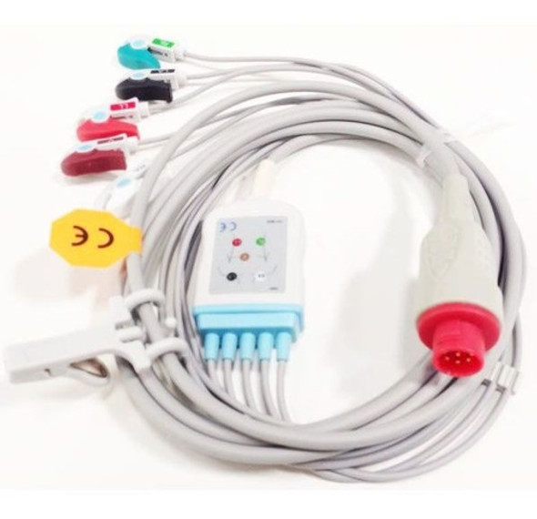 Cabo De Ecg Para Monitor Bionet Bm3/bm5 0 Cabo De Ecg Para Monitor Bionet Bm3/bm5 0