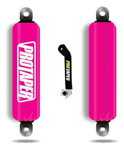 Cubre Amortiguador Moto Protaper Rosa + Cubre Palanca Fmx 0