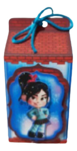 10 Cajitas Milk Box De Vanellope Ralph 0