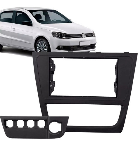 Marco Adaptador 2 Din Para Gol Trend,  Saveiro, Voyage G6 0