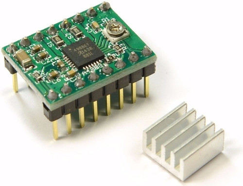 Driver A4988 Con Disipador Motor Pololu Nema 17 Arduino 0