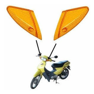Plástico Señalero Delantero Honda Biz 100 / Max 110 (par) 0
