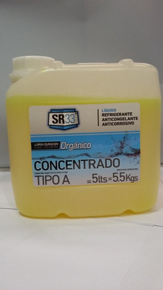 Anticongelante Refrigerante Organico Bidon 5 L Concentrado 1