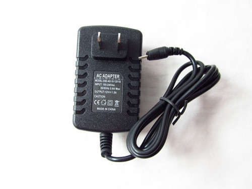Inicio Cargador De Enchufe De Pared 12v 1.5a Adaptador Para 0