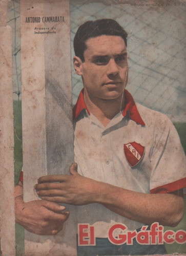 El Grafico Nº 1369 - Año 1945 - Independiente - A Cammarata 0