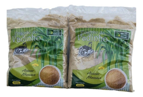 Açúcar Mascavo 100% Natural 2kg 1
