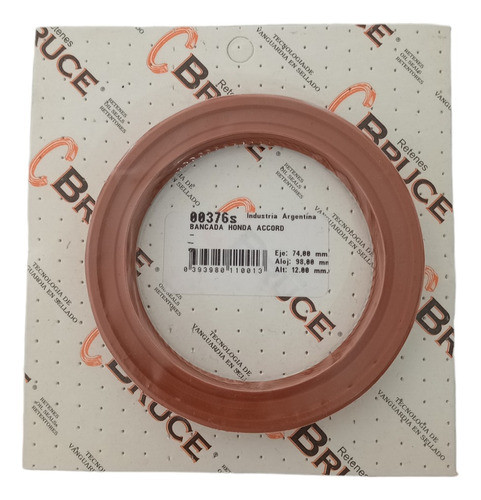 Reten De Bancada Honda Accord 1.6 Civic 376s 0
