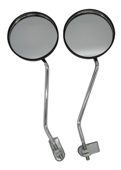 Juego De Espejos C/abrazadera, Redondo 8mm - Esp100 P/bici 0 Juego De Espejos C/abrazadera, Redondo 8mm - Esp100 P/bici 0