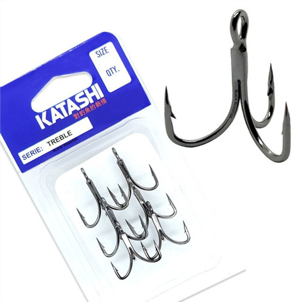 Anzuelo Triple Robador Señuelos Cucharas Katashi Número 6 0