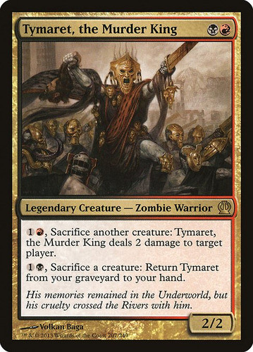 Carta Magic Tymaret, The Murder King Theros Mtg 0