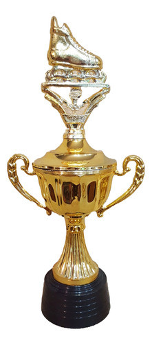 Copa Plástica Asas Patin Roller 24cm Económica 0