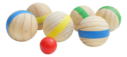Conjunto De 7 Peças De Bolas De Bocha Esportivas Para 0