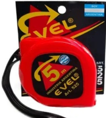 Cinta Metrica Evel 5 Metros Premiumblok Art. 525 Freno Metro 0