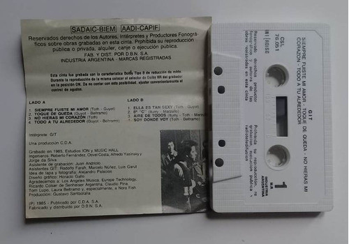 Git - G.i.t.  Cassette Argentino Kktus 1