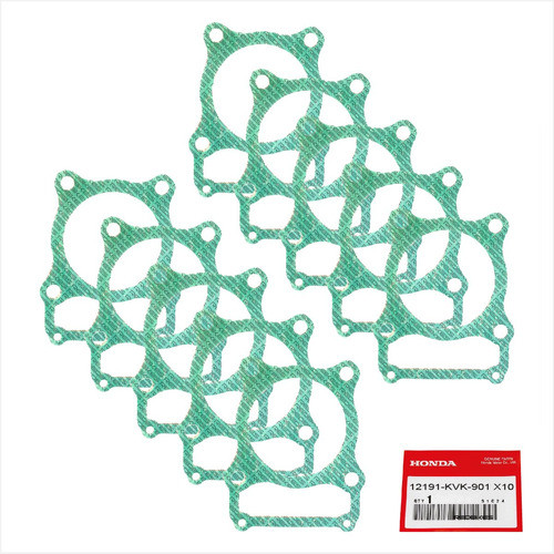 Junta Base Cilindro Honda Cbx 250 Original Brasil 10 Unid J1 0