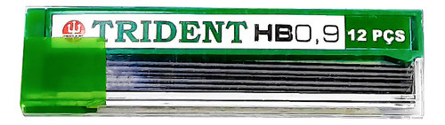 Grafite Para Lapiseira Desenho 09 Hb Trident 0