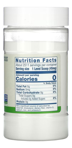 Extrato Em Pó Betterstevia Now Foods Adoçante Importado 1