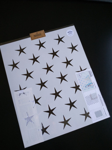 Stencil Estrellas Infantil Pared  Telas Mueble 50x60 Inf805 1