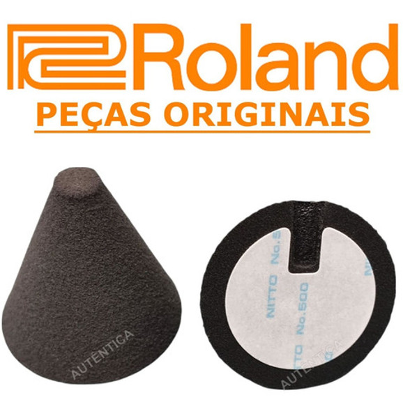 Kit C/04 Unidades De Espuma / Cone Pad Roland Pd105, Pd120 1 Kit C/04 Unidades De Espuma / Cone Pad Roland Pd105, Pd120 1