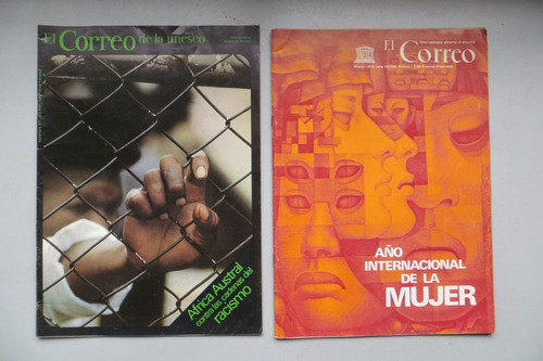 Revista El Correo De La Unesco X 4 1975 Y 1977 1