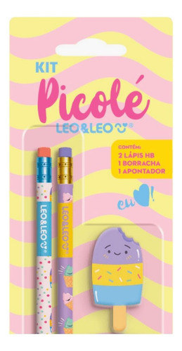 Kit Escolar Picolé - Leo & Leo 1