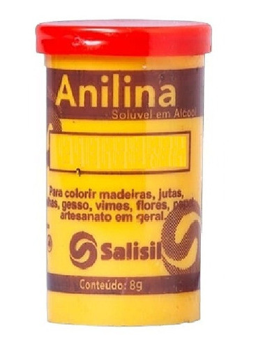 Kit 3 Anilina Em Pó Amarelo Limão 8g Salisil 0