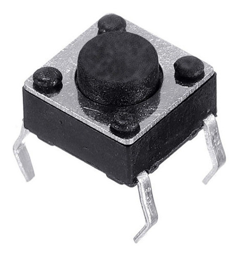 100 Pulsadores Dip Tact Switch 6x6x5 Electrónica Arduino 0