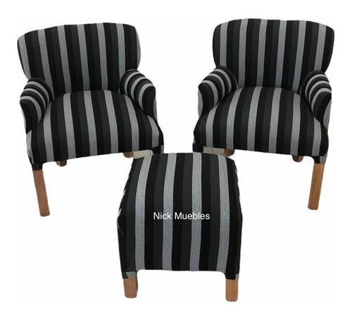 Combo 2 Materas Con Apoyabrazos + 1  Banquito. 0