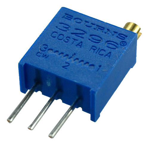 Preset Trimpot Cermet 25 Vueltas 3296w-203 Bourns 20k X2 0