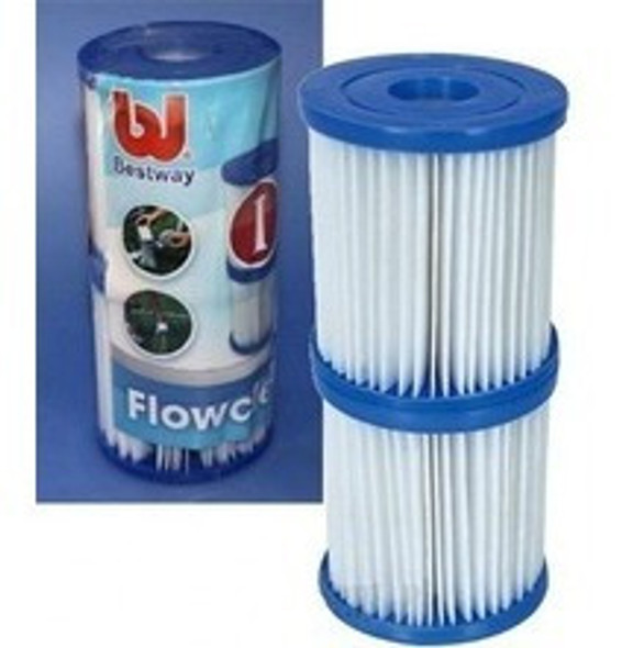 Par Filtro Cartucho Bestway I Para Bomba Pileta Original 0 Par Filtro Cartucho Bestway I Para Bomba Pileta Original 0
