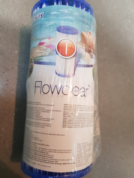 Par Filtro Cartucho Bestway I Para Bomba Pileta Original 1 Par Filtro Cartucho Bestway I Para Bomba Pileta Original 1