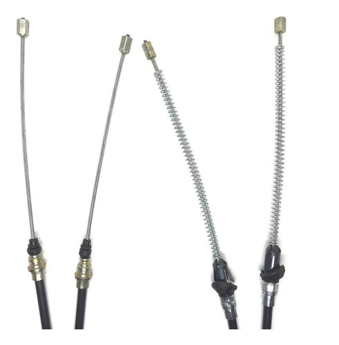 2 Cables De Freno De Mano Traseros Ford F100 1976/1980 1