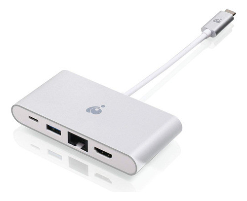 Iogear Usb-c 4-in-1 4k Adaptador Multipuerto, Guh3c3pd 0