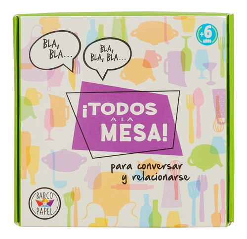 Juego Todos A La Mesa Barco De Papel - Sharif Express 0