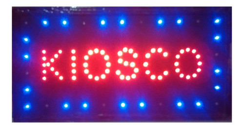 Cartel Led Kiosco Abierto Fotocopia Descuento Por Mayor 0