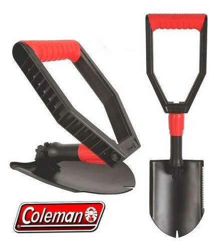 Pala Plegable Coleman Tactica Camping Multifunción 0