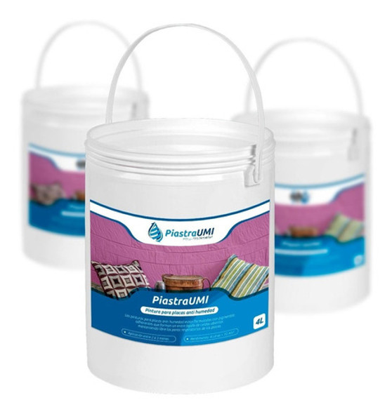 Pintura Para Placas Anti Humedad 4 L  Villa Lynch 0