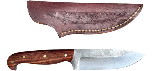 Kit Faca Bushcraft 9'' 1070 Polida Com Bainha Cod315 1