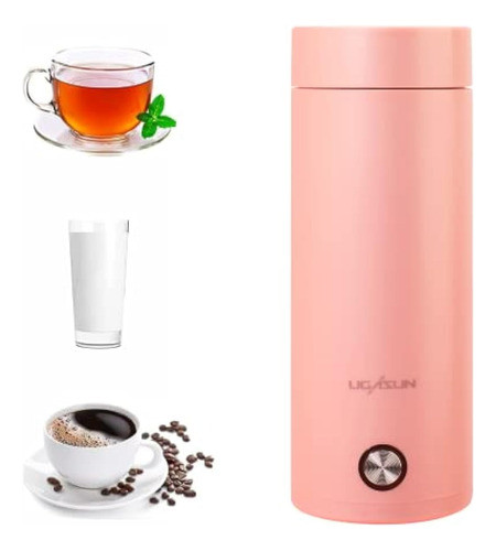 Hervidor Eléctrico De Viaje Pequeño De Acero 0