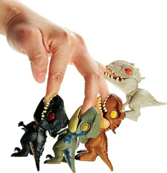 Dinosaurios Mordelones Muerde Dedos X6 Juguete Regalo Niño 0