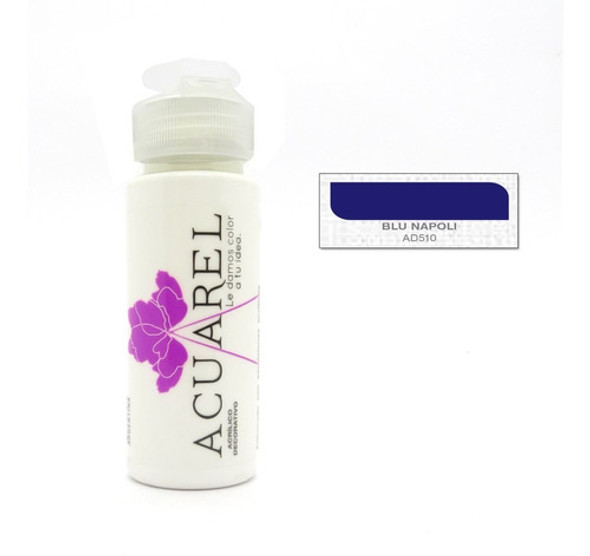 Acrilico Acuarel  60ml Blu Napoli 0 Acrilico Acuarel  60ml Blu Napoli 0