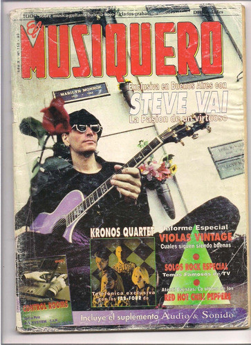 Revista El Musiquero N°112 Kronos Quarter Chili Peppers B5 0