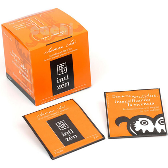Te Inti Zen Chaman Chai Canela, Jengibre Y Cardamomo 15 Sob 0
