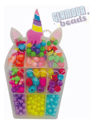 Bijuterias Glamour Beads Unicórnio Cordão Bolinha Miçangas 0
