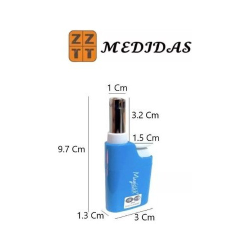 Encendedor Magiclick Pocket Regulable Colores Zztt 1