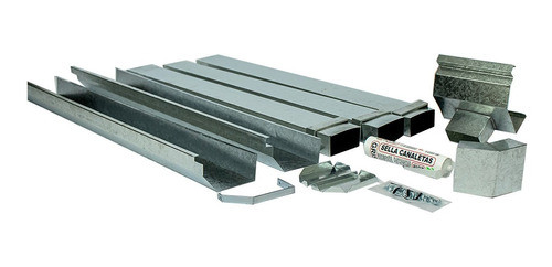 Combo Canaleta Americana 3 Mts Ideal Galeria Jardin Exterior 0